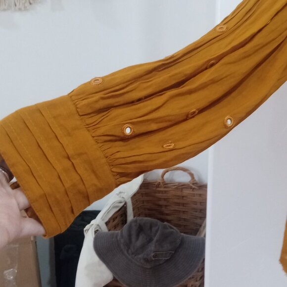 Shine Bright Peasant Blouse - Picture 6 of 10